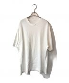 COMOLIコモリ）の古着「空紡天竺半袖Tシャツ」｜ホワイト