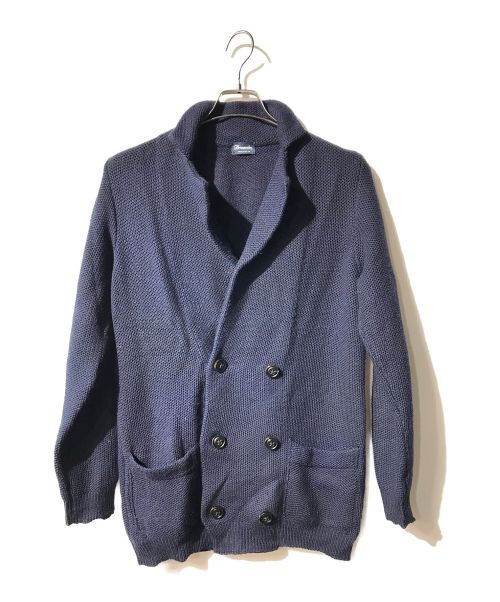 Drumohr（ドルモア）Drumohr (ドルモア) ニットジャケット ネイビー サイズ:46の古着・服飾アイテム