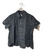 BLACK COMME des GARCONSブラック コムデギャルソン）の古着「ステッチシャツ」｜ブラック