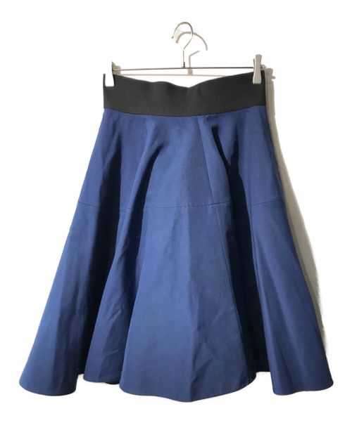 MARNI（マルニ）MARNI (マルニ) フレアスカート ネイビー サイズ:38の古着・服飾アイテム