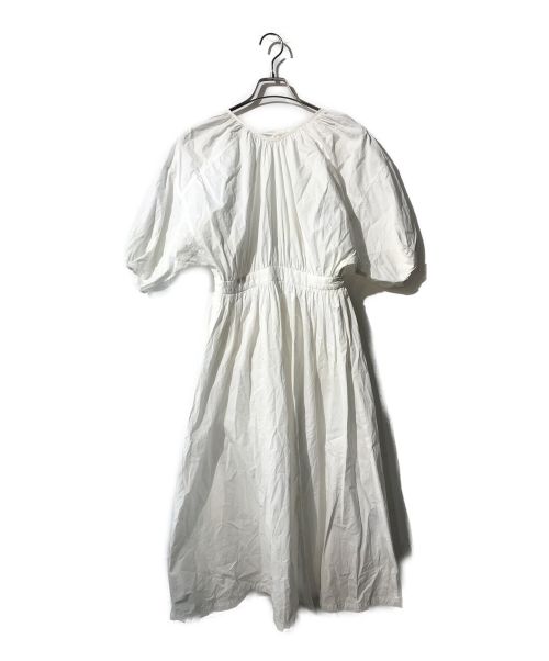 CLANE（クラネ）CLANE (クラネ) BACK SCHOEN GATHER ホワイト サイズ:1の古着・服飾アイテム