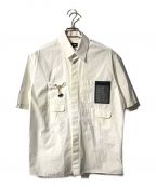 FENDIフェンディ）の古着「マルチポケットシャツ」｜ホワイト