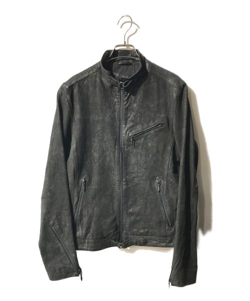 THE TWELVE（ザ・トゥエルヴ）THE TWELVE (ザ・トゥエルヴ) レザージャケット ブラック サイズ:SIZE 46の古着・服飾アイテム