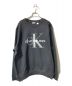 Calvin Klein（カルバンクライン）の古着「クルーネックスウェット」｜ブラック