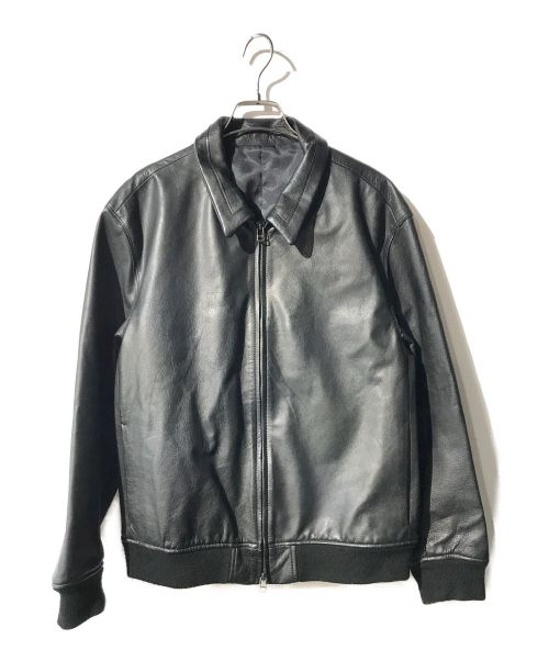 AQUELUE shama（アキュール シャマ）AQUELUE shama (アキュール シャマ) レザージャケット ブラック サイズ:サイズ表記なしの古着・服飾アイテム