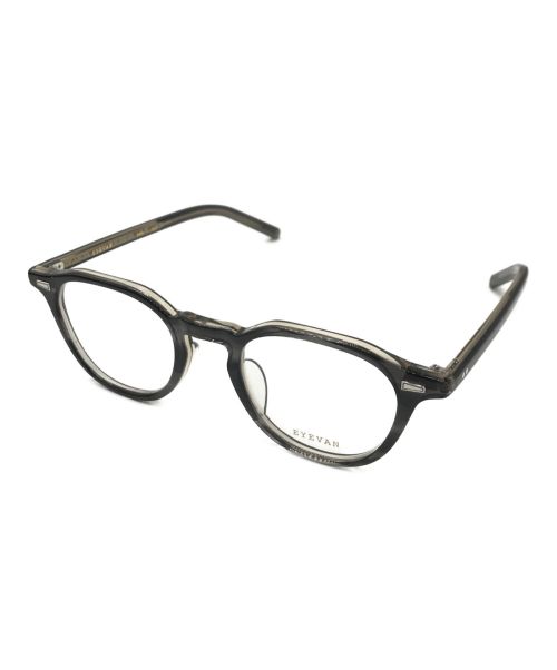 EYEVAN（アイヴァン）EYEVAN (アイヴァン) 眼鏡 ブラック サイズ:47□22-145の古着・服飾アイテム