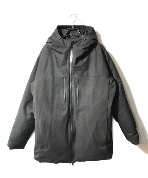 DESCENTE（デサント）DESCENTE (デサント) フーデッドダウンコート ブラック サイズ:XLの古着・服飾アイテム