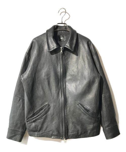 HARE（ハレ）HARE (ハレ) シングルシープレザーライダースジャケット ブラック サイズ:Lの古着・服飾アイテム