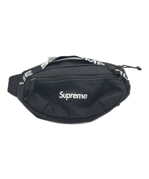 SUPREME（シュプリーム）Supreme (シュプリーム) 18SS Waist Bag ブラックの古着・服飾アイテム