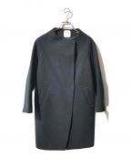 UNITED TOKYO）の古着「カシミヤ混ウールメルトンコート」｜ブラック
