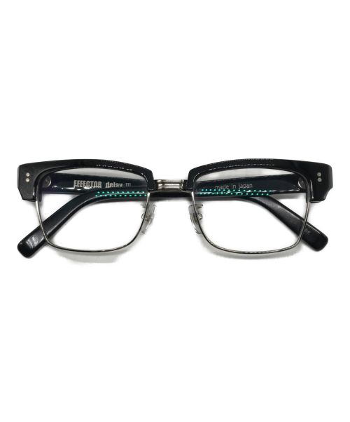 EFFECTOR（エフェクター）EFFECTOR (エフェクター) DELAY 3 / 眼鏡 ブラックの古着・服飾アイテム