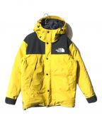 THE NORTH FACE）の古着「mountain down jacket」｜ブラック×イエロー
