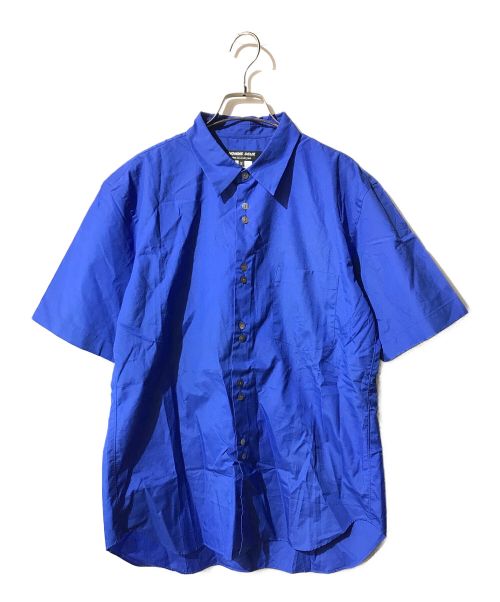 COMME des GARCONS HOMME DEUX（コムデギャルソン オム ドゥ）COMME des GARCONS HOMME DEUX (コムデギャルソン オム ドゥ) 半袖シャツ ブルー サイズ:Ｍの古着・服飾アイテム