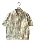 COMME des GARCONS JUNYA WATANABE MANコムデギャルソンジュンヤワタナベマン）の古着「ジップシャツ」｜グリーン