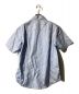GANRYU (ガンリュウ) ストライプシャツ ブルー サイズ:Ｍ：6000円
