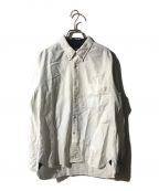 COMME des GARCONS HOMMEコムデギャルソン オム）の古着「ボタンダウンシャツ」｜ホワイト
