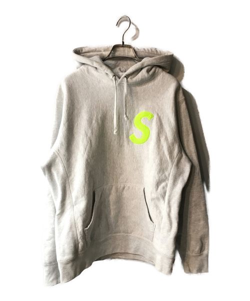 SUPREME（シュプリーム）Supreme (シュプリーム) 19AW S Logo Hooded Sweatshirt グレー サイズ:Ｍの古着・服飾アイテム