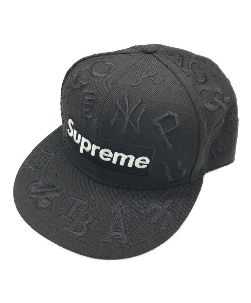 SUPREME（シュプリーム）Supreme (シュプリーム) New Era (ニューエラ) 20SS MLB Box Logo New Era Cap ブラック サイズ:7　3/8の古着・服飾アイテム