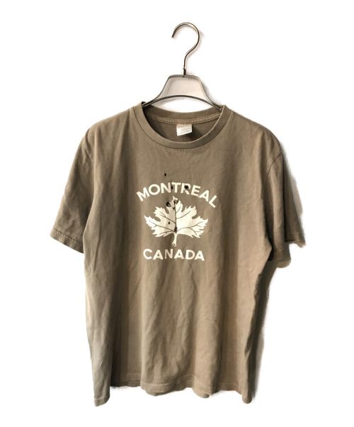 NUMBER (N)INE（ナンバーナイン）NUMBER (N)INE (ナンバーナイン) タイム期 Montreal Canada Tシャツ グリーン サイズ:Ｓの古着・服飾アイテム
