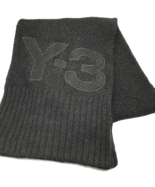 Y-3（ワイスリー）Y-3 (ワイスリー) マフラー ブラックの古着・服飾アイテム
