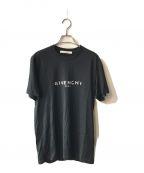 GIVENCHYジバンシィ）の古着「ロゴプリントTシャツ」｜ブラック