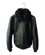 WACKO MARIA (ワコマリア) G-1 レザージャケット ブラック サイズ:M