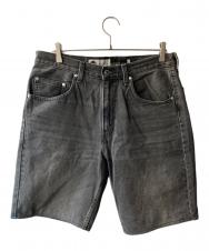 LEVI'S (リーバイス) デニムハーフパンツ グレー サイズ:W32
