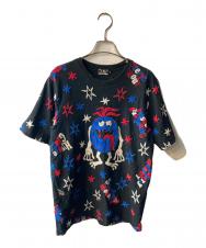 Hysteric Glamour (ヒステリックグラマー) STBM ジャガードTシャツ ブラック サイズ:S
