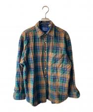 PENDLETON (ペンドルトン) ウールチェックシャツ ブラウン サイズ:L