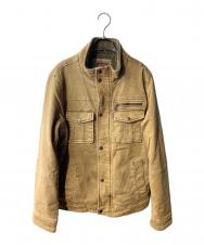LEVI'S (リーバイス) ジップアップブルゾン ブラウン サイズ:FREE