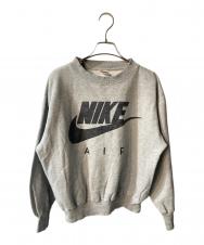 NIKE (ナイキ) 銀タグ ロゴスウェット グレー サイズ:M