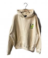 HUF (ハフ) CARROTS (キャロッツ) HOODED FLEECE CREAM パーカー アイボリー サイズ:L