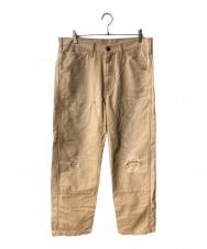 LEVI'S (リーバイス) ダブルニーデニムパンツ ベージュ サイズ: W34×L32
