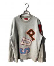Supreme (シュプリーム) Big Arc Crewneck スウェット グレー サイズ:M