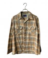 PENDLETON (ペンドルトン) ウールチェックシャツ ベージュ サイズ:M