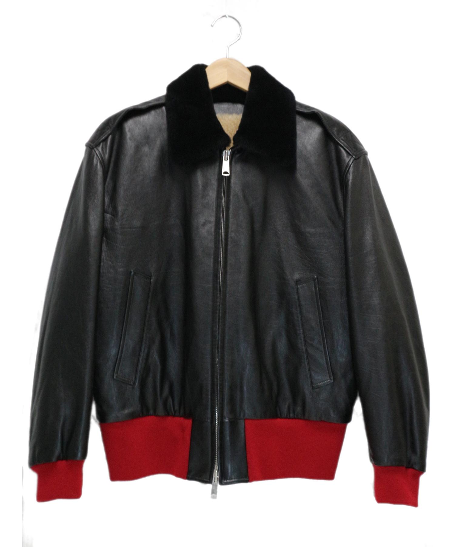 calvin klein 205w39nyc leather jacket