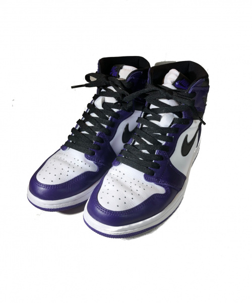 中古 古着通販 Nike ナイキ ハイカットスニーカー パープル サイズ 27cm 5550 500 Air Jordan 1 Retro High Og Court Purple ブランド 古着通販 トレファク公式 Trefac Fashion
