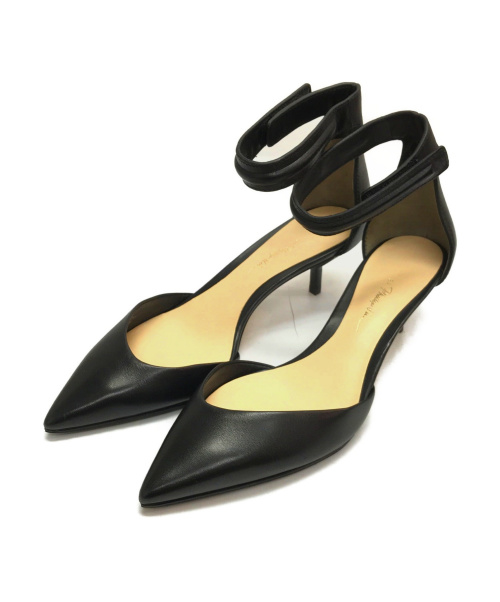 中古 古着通販 3 1 Phillip Lim スリーワン フィリップ リム アンクルストラップヒールパンプス ブラック サイズ 36 1 2 Kitten Heel Dors She6 T080bxa ブランド 古着通販 トレファク公式 Trefac Fashion