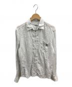 C.P COMPANY（シーピーカンパニー）の古着「ジップシャツ」｜ライトグレー