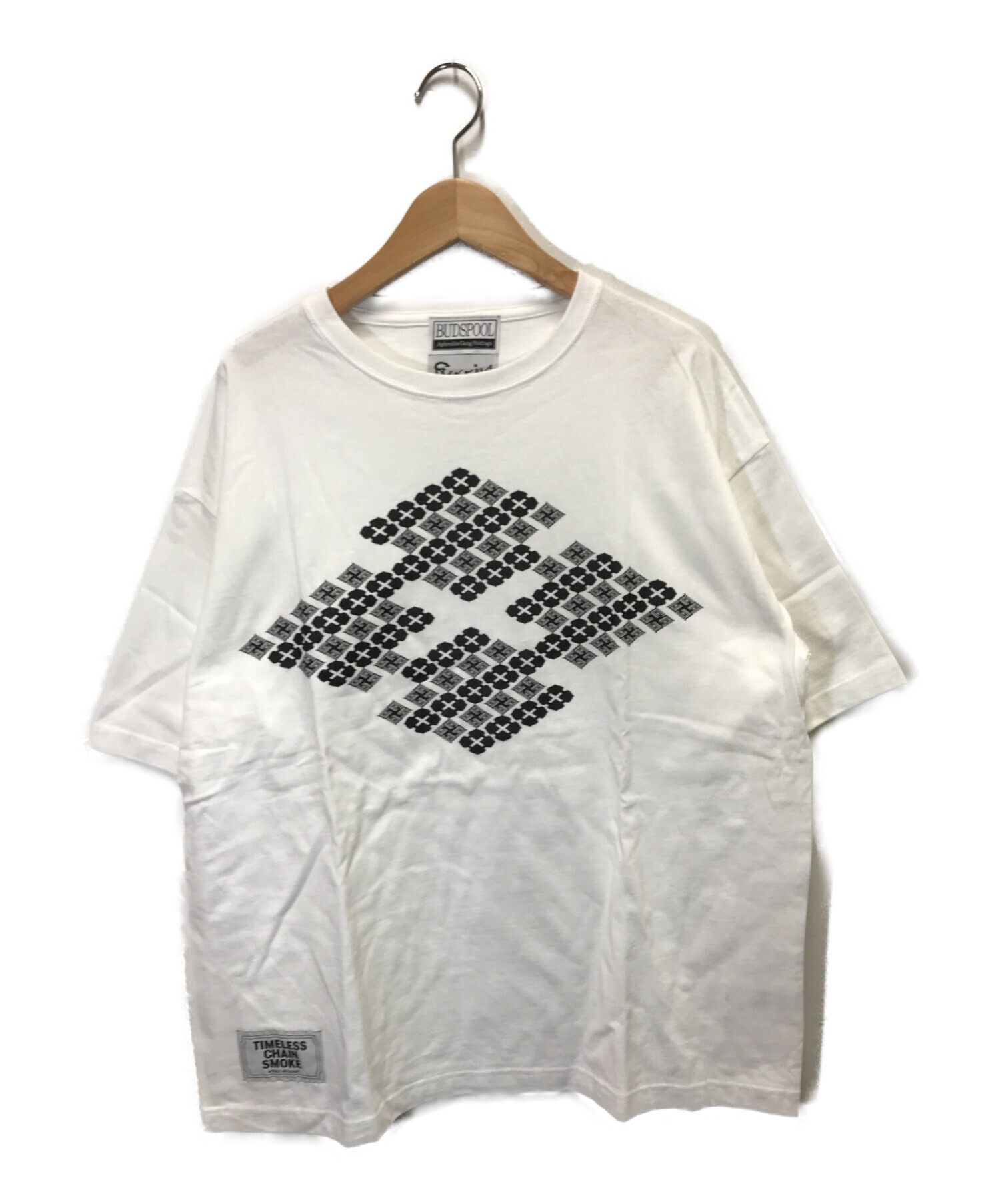BUDSPOOL × Gakkin (バッズプール × ガッキン) プリントTシャツ ホワイト サイズ:M