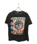 バンドTシャツバンドTシャツ）の古着「【古着】Duran Duran プリントTシャツ」｜ブラック