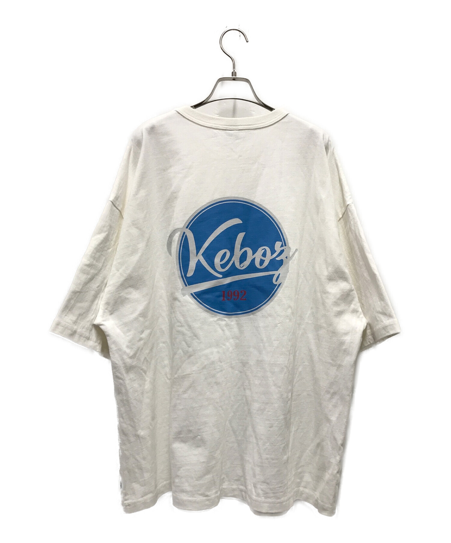 KEBOZ (ケボズ) ヘヴィーウェイトオーバーザイズTシャツ ネイビー サイズ:L