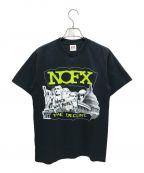 NOFXノーエフェックス）の古着「00’sプリントTシャツ」｜ブラック