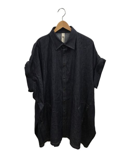 GROUND Y（グラウンドワイ）GROUND Y (グラウンドワイ) デニムシャツ インディゴ サイズ:3の古着・服飾アイテム