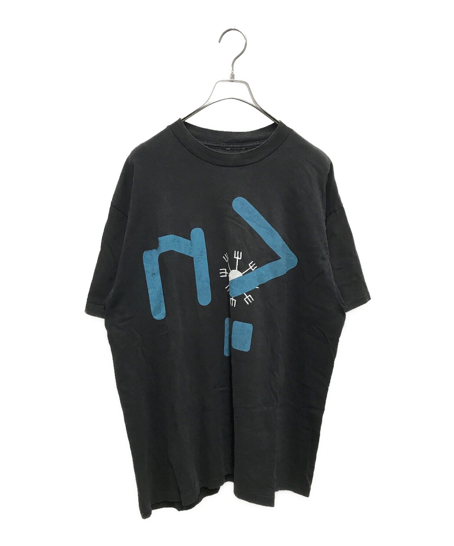 NINE INCH NAILS (ナイン・インチ・ネイルズ) 90`sヴィンテージバンドTシャツ ブラック サイズ:下記参照