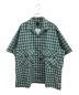 DAIWA PIER39（ダイワ ピア39）の古着「テックレギュラーカラーショートスリーブシャツ / Tech Regular Collar Shirts S/S」｜グリーン