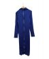 gabriela coll garments（ガブリエラコールガーメンツ）の古着「ニットZIPワンピース」｜ブルー