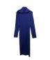 gabriela coll garments (ガブリエラコールガーメンツ) ニットZIPワンピース ブルー サイズ:M：19800円