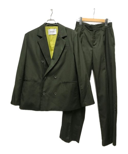 IUNLEASH（アンリーシュ）IUNLEASH (アンリーシュ) CLASSIC DOUBLE SET UP グリーン サイズ:Fの古着・服飾アイテム