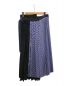 sacai（サカイ）の古着「パネルカラーブロックスカート / PANEL COLOR BLOCK SKIRT」｜ブルー